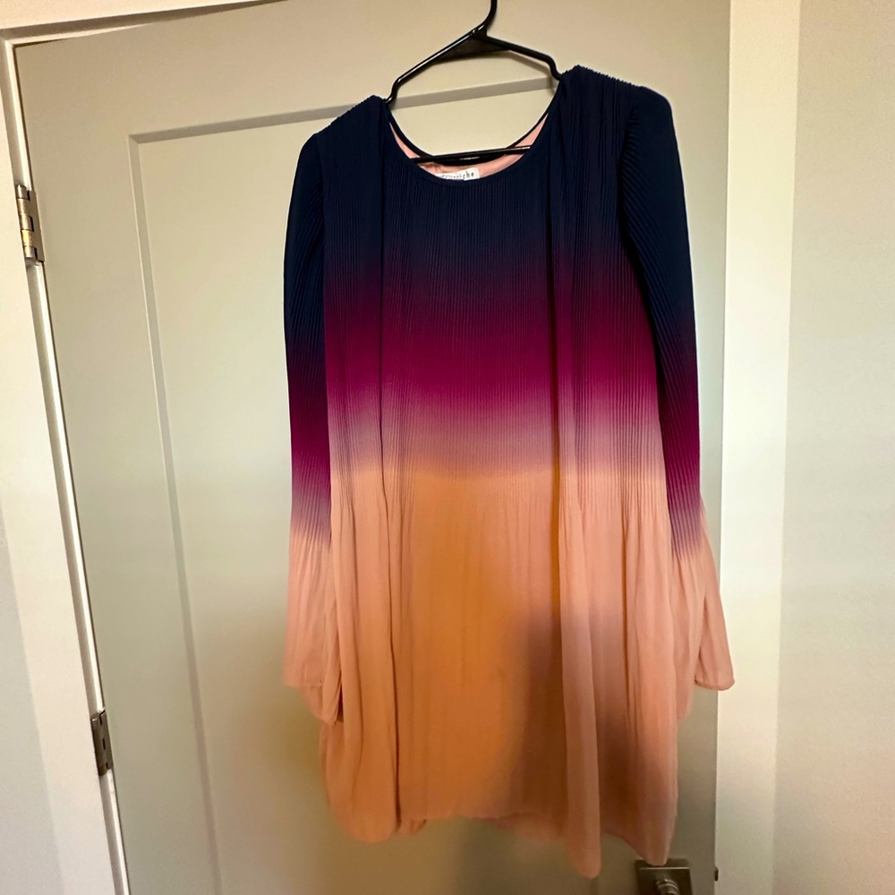 Women’s long-sleeved size L LoveRiche dress in multicolor